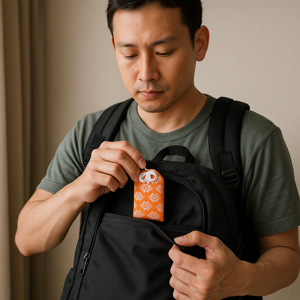 お守りをリュックのどこにつける?失くしにくく気持ちよく持ち歩ける付け方ガイド